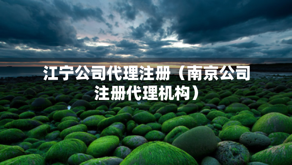 江寧公司代理注冊(cè)（南京公司注冊(cè)代理機(jī)構(gòu)）