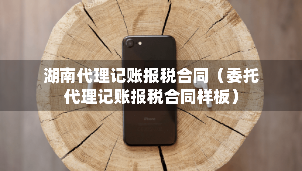湖南代理記賬報(bào)稅合同（委托代理記賬報(bào)稅合同樣板）