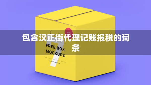 包含漢正街代理記賬報(bào)稅的詞條