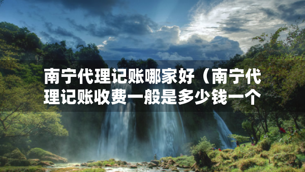 南寧代理記賬哪家好（南寧代理記賬收費(fèi)一般是多少錢一個(gè)月?）