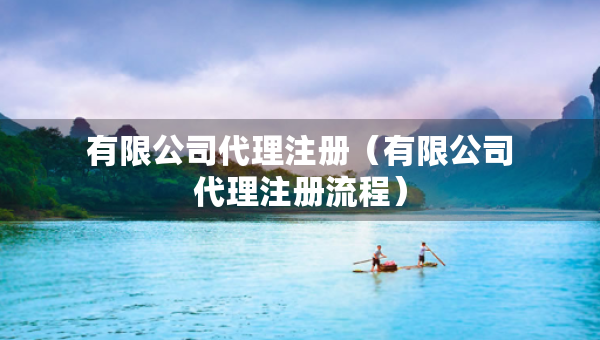 有限公司代理注冊(cè)（有限公司代理注冊(cè)流程）
