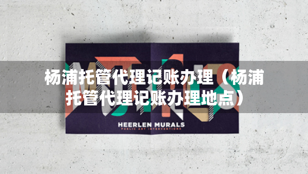 楊浦托管代理記賬辦理（楊浦托管代理記賬辦理地點(diǎn)）
