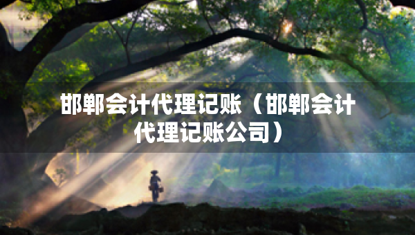邯鄲會計代理記賬（邯鄲會計代理記賬公司）