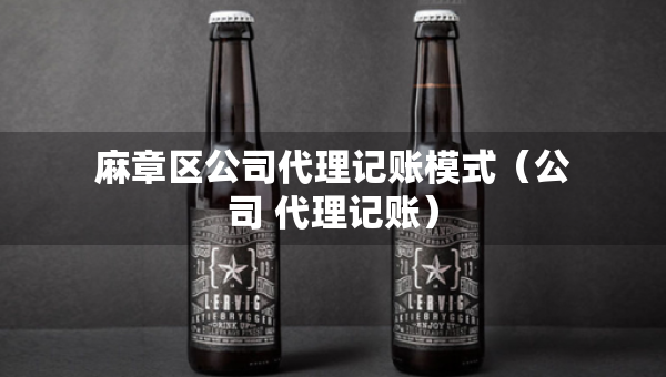 麻章區(qū)公司代理記賬模式（公司 代理記賬）
