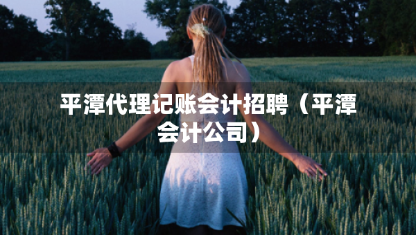 平潭代理記賬會(huì)計(jì)招聘（平潭會(huì)計(jì)公司）