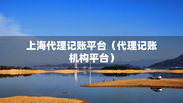 上海代理記賬平臺（代理記賬機構平臺）