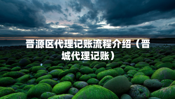 晉源區(qū)代理記賬流程介紹（晉城代理記賬）