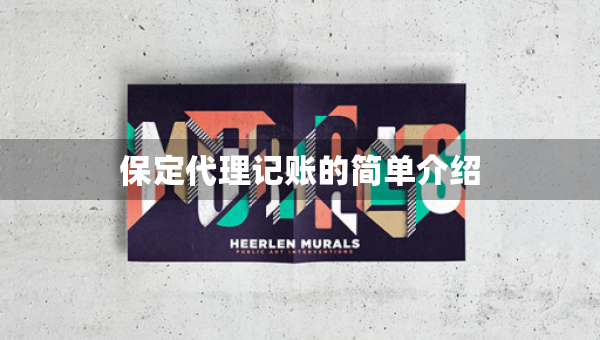 保定代理記賬的簡單介紹