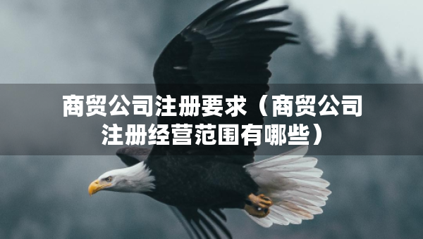 商貿(mào)公司注冊(cè)要求（商貿(mào)公司注冊(cè)經(jīng)營(yíng)范圍有哪些）