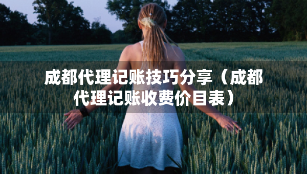成都代理記賬技巧分享（成都代理記賬收費(fèi)價(jià)目表）