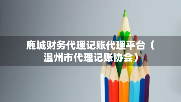 鹿城財(cái)務(wù)代理記賬代理平臺(tái)（溫州市代理記賬協(xié)會(huì)）