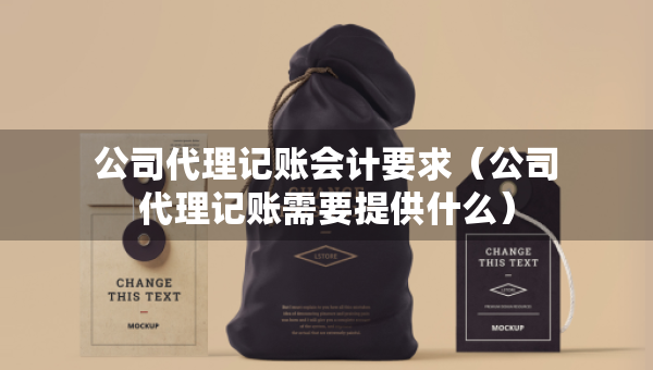 公司代理記賬會(huì)計(jì)要求（公司代理記賬需要提供什么）