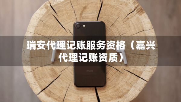 瑞安代理記賬服務(wù)資格（嘉興代理記賬資質(zhì)）