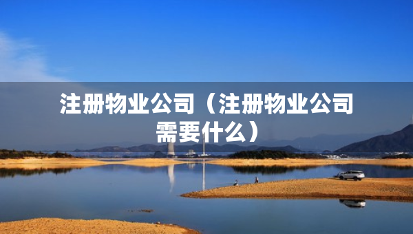 注冊物業(yè)公司（注冊物業(yè)公司需要什么）
