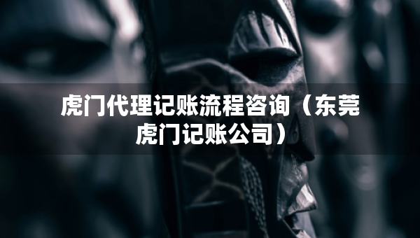 虎門代理記賬流程咨詢（東莞虎門記賬公司）