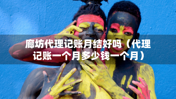 廊坊代理記賬月結好嗎（代理記賬一個月多少錢一個月）