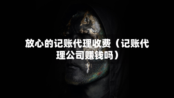 放心的記賬代理收費(fèi)（記賬代理公司賺錢嗎）