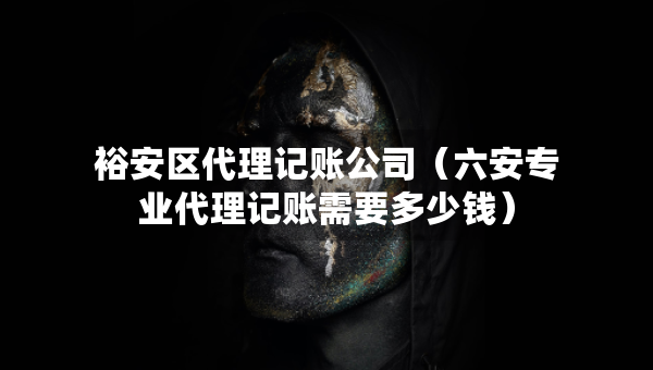 裕安區(qū)代理記賬公司（六安專業(yè)代理記賬需要多少錢）
