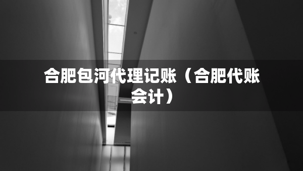 合肥包河代理記賬（合肥代賬會(huì)計(jì)）
