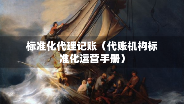 標(biāo)準(zhǔn)化代理記賬（代賬機(jī)構(gòu)標(biāo)準(zhǔn)化運(yùn)營(yíng)手冊(cè)）
