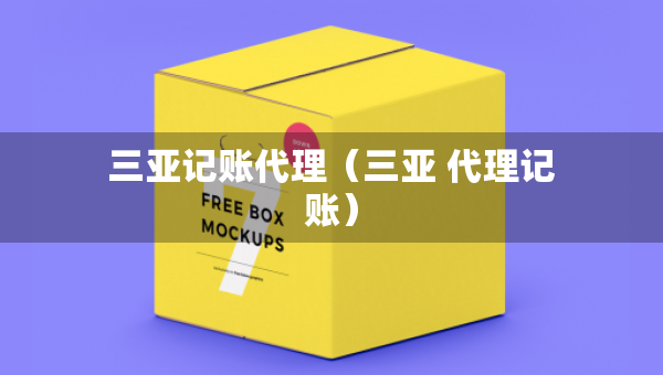 三亞記賬代理（三亞 代理記賬）
