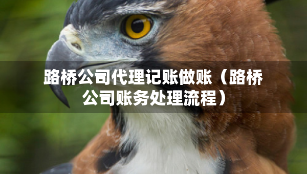 路橋公司代理記賬做賬（路橋公司賬務處理流程）