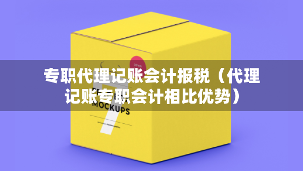 專職代理記賬會(huì)計(jì)報(bào)稅（代理記賬專職會(huì)計(jì)相比優(yōu)勢(shì)）