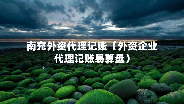 南充外資代理記賬（外資企業(yè)代理記賬易算盤）