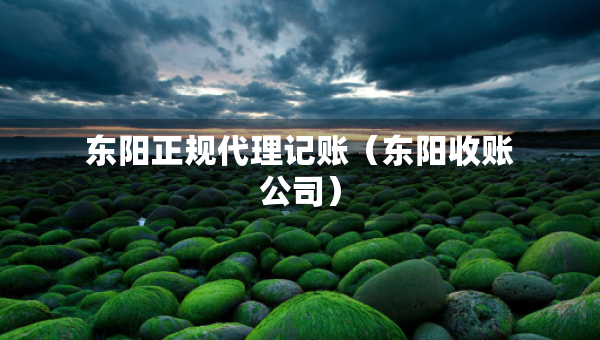 東陽正規(guī)代理記賬（東陽收賬公司）