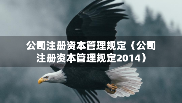 公司注冊(cè)資本管理規(guī)定（公司注冊(cè)資本管理規(guī)定2014）
