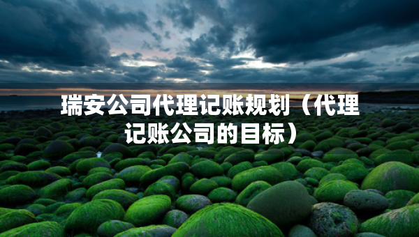 瑞安公司代理記賬規(guī)劃（代理記賬公司的目標(biāo)）