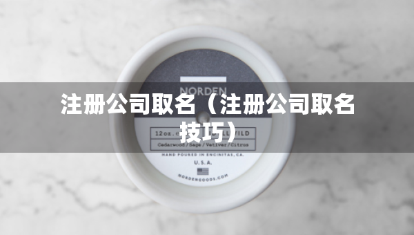 注冊(cè)公司取名（注冊(cè)公司取名技巧）