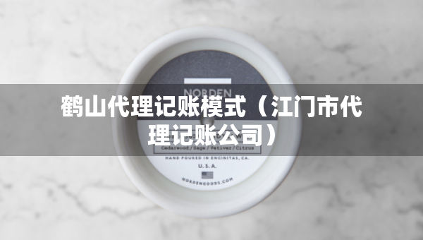 鶴山代理記賬模式（江門市代理記賬公司）