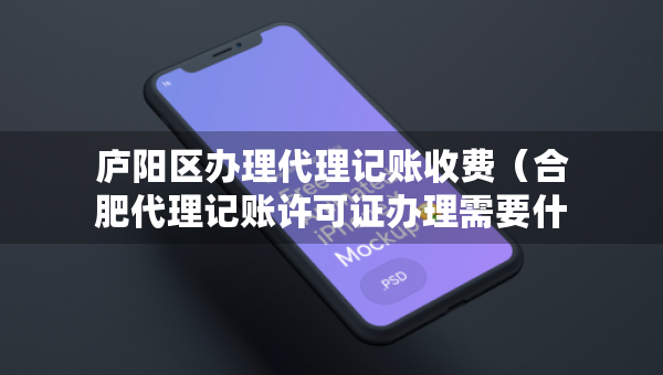 廬陽區(qū)辦理代理記賬收費（合肥代理記賬許可證辦理需要什么條件）