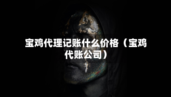 寶雞代理記賬什么價格（寶雞代賬公司）