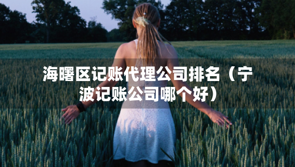 海曙區(qū)記賬代理公司排名（寧波記賬公司哪個(gè)好）