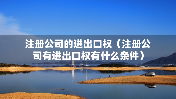 注冊(cè)公司的進(jìn)出口權(quán)（注冊(cè)公司有進(jìn)出口權(quán)有什么條件）