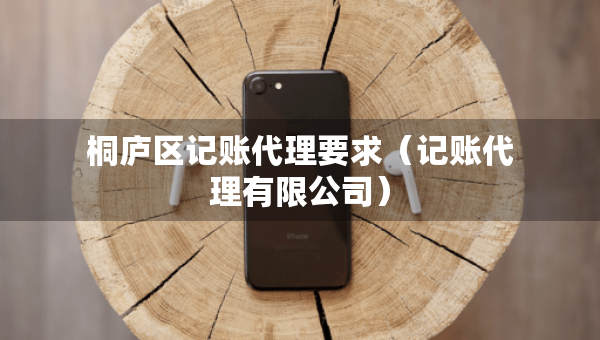 桐廬區(qū)記賬代理要求（記賬代理有限公司）