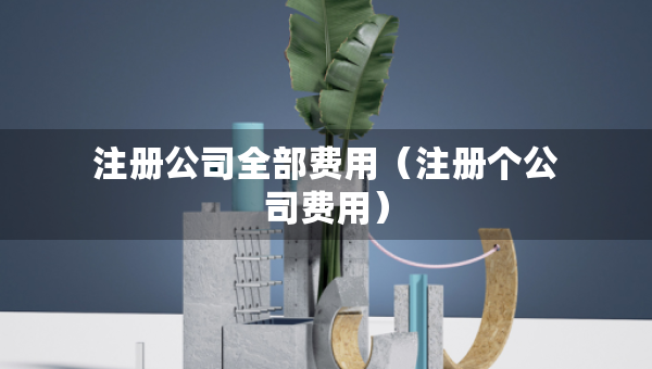 注冊公司全部費用（注冊個公司費用）