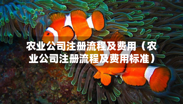 農(nóng)業(yè)公司注冊(cè)流程及費(fèi)用（農(nóng)業(yè)公司注冊(cè)流程及費(fèi)用標(biāo)準(zhǔn)）