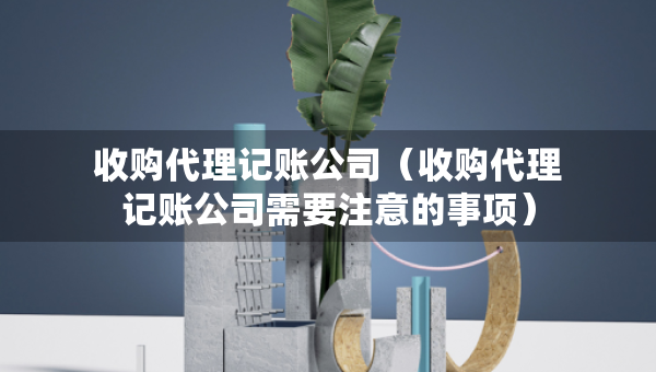 收購代理記賬公司（收購代理記賬公司需要注意的事項(xiàng)）