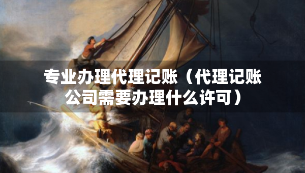 專業(yè)辦理代理記賬（代理記賬公司需要辦理什么許可）