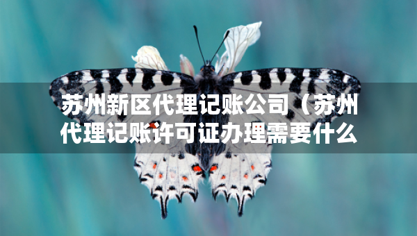 蘇州新區(qū)代理記賬公司（蘇州代理記賬許可證辦理需要什么條件）