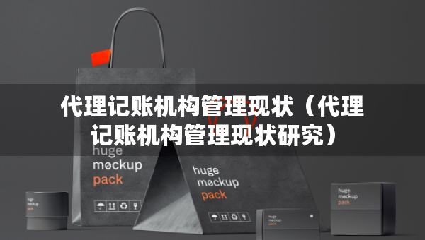 代理記賬機(jī)構(gòu)管理現(xiàn)狀（代理記賬機(jī)構(gòu)管理現(xiàn)狀研究）