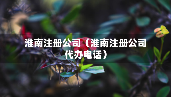 淮南注冊公司（淮南注冊公司代辦電話）