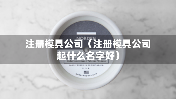 注冊模具公司（注冊模具公司起什么名字好）