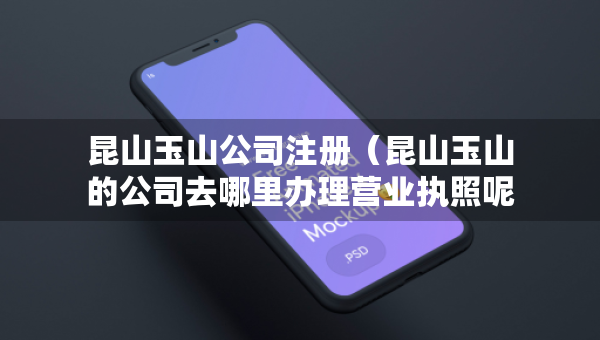 昆山玉山公司注冊（昆山玉山的公司去哪里辦理營業(yè)執(zhí)照呢）