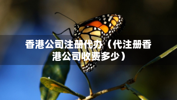 香港公司注冊(cè)代辦（代注冊(cè)香港公司收費(fèi)多少）