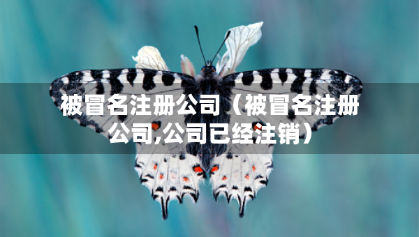 被冒名注冊(cè)公司（被冒名注冊(cè)公司,公司已經(jīng)注銷(xiāo)）