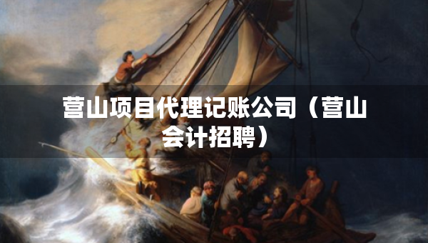 營山項目代理記賬公司（營山會計招聘）